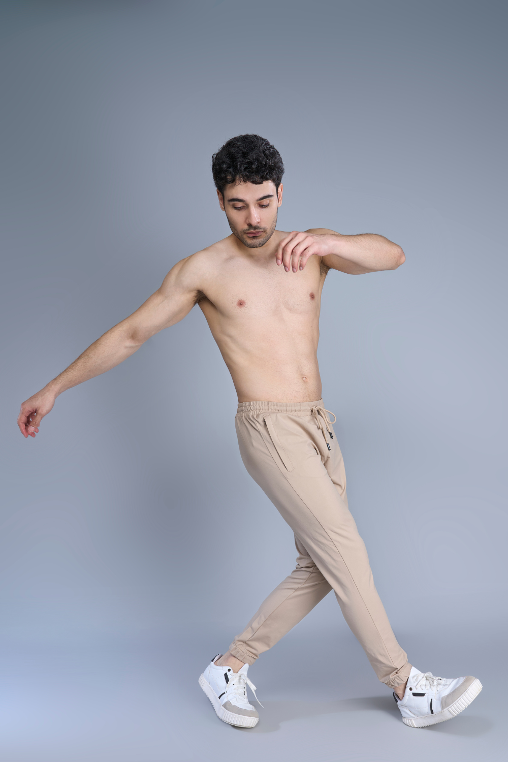 Active Beige 365 Track Pant Track Pant Maxzone Clothing   