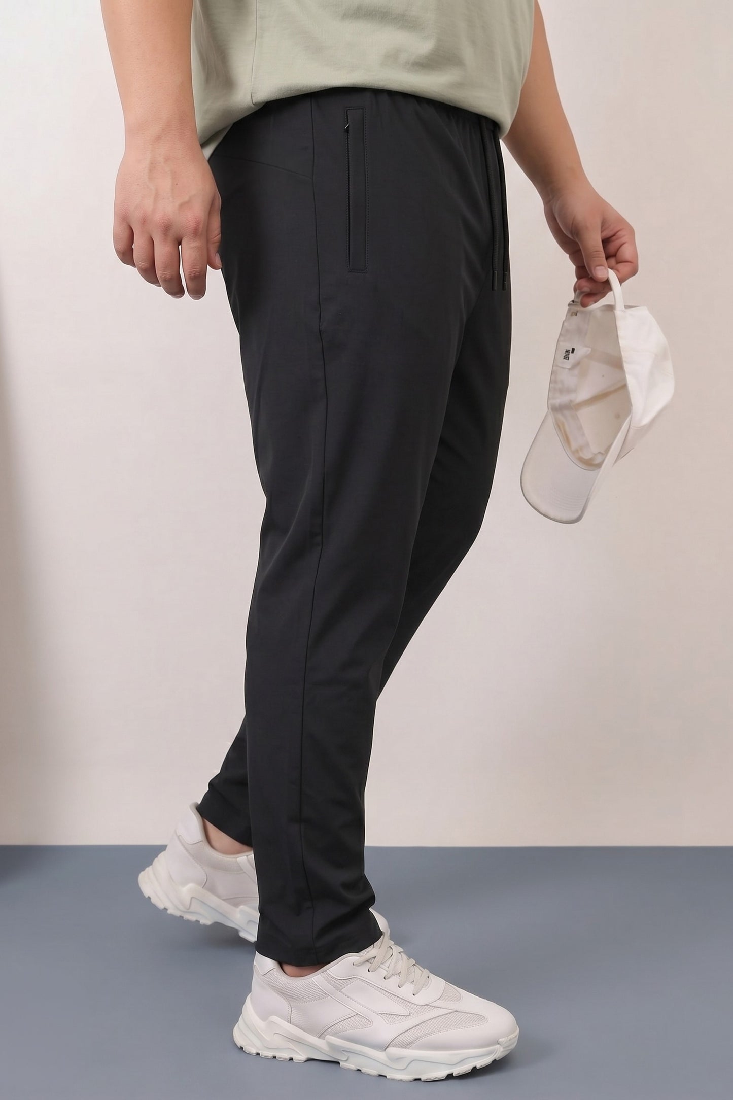 Black - Motion 365 Track Pant Plus Size