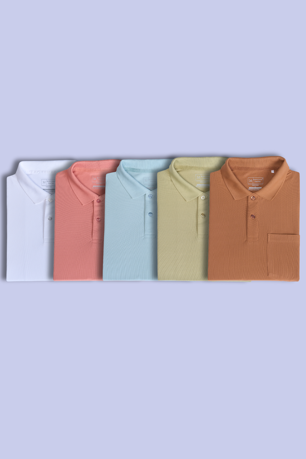 Bright Pocket + Polo Combo T-shirts Maxzone Clothing M  