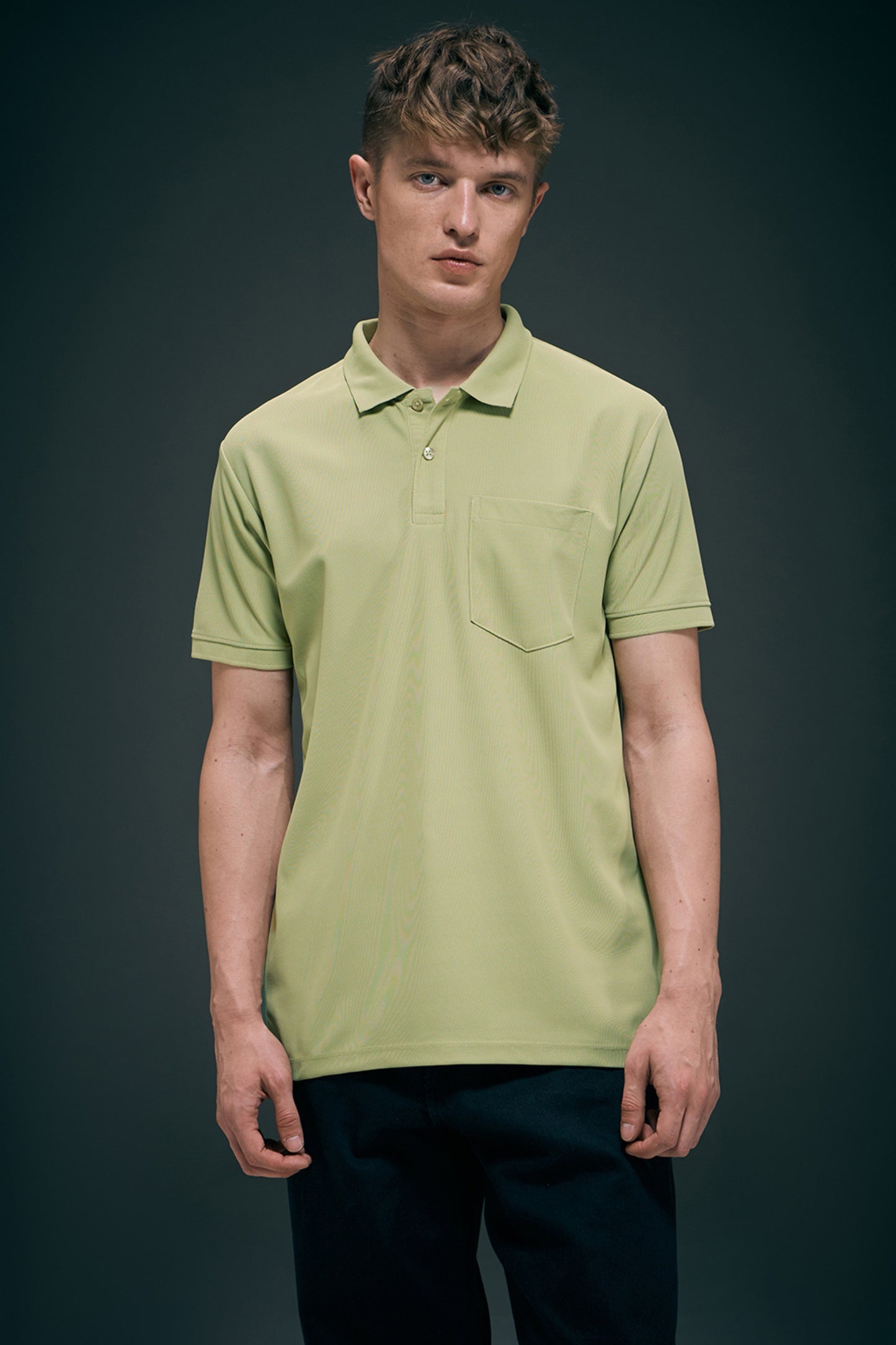 Spring Green - Smart Tech Pocket Polo