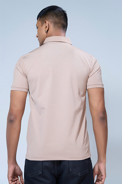 Beige Duracool Polo