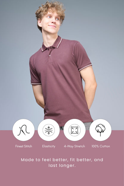 Identity Polo 2.0 - Grape