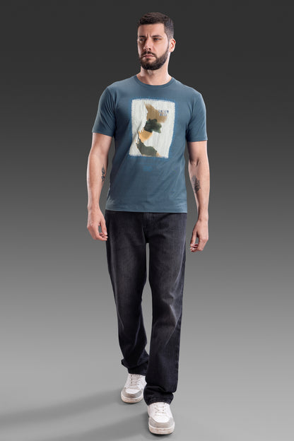 Steel Blue - Grafixstation T-shirt