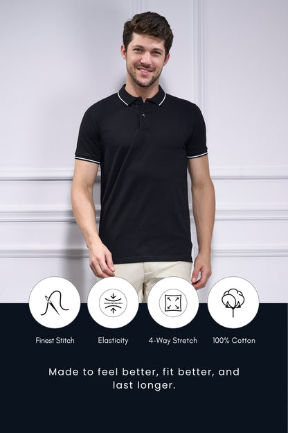 Identity Polo 2.0 - Black