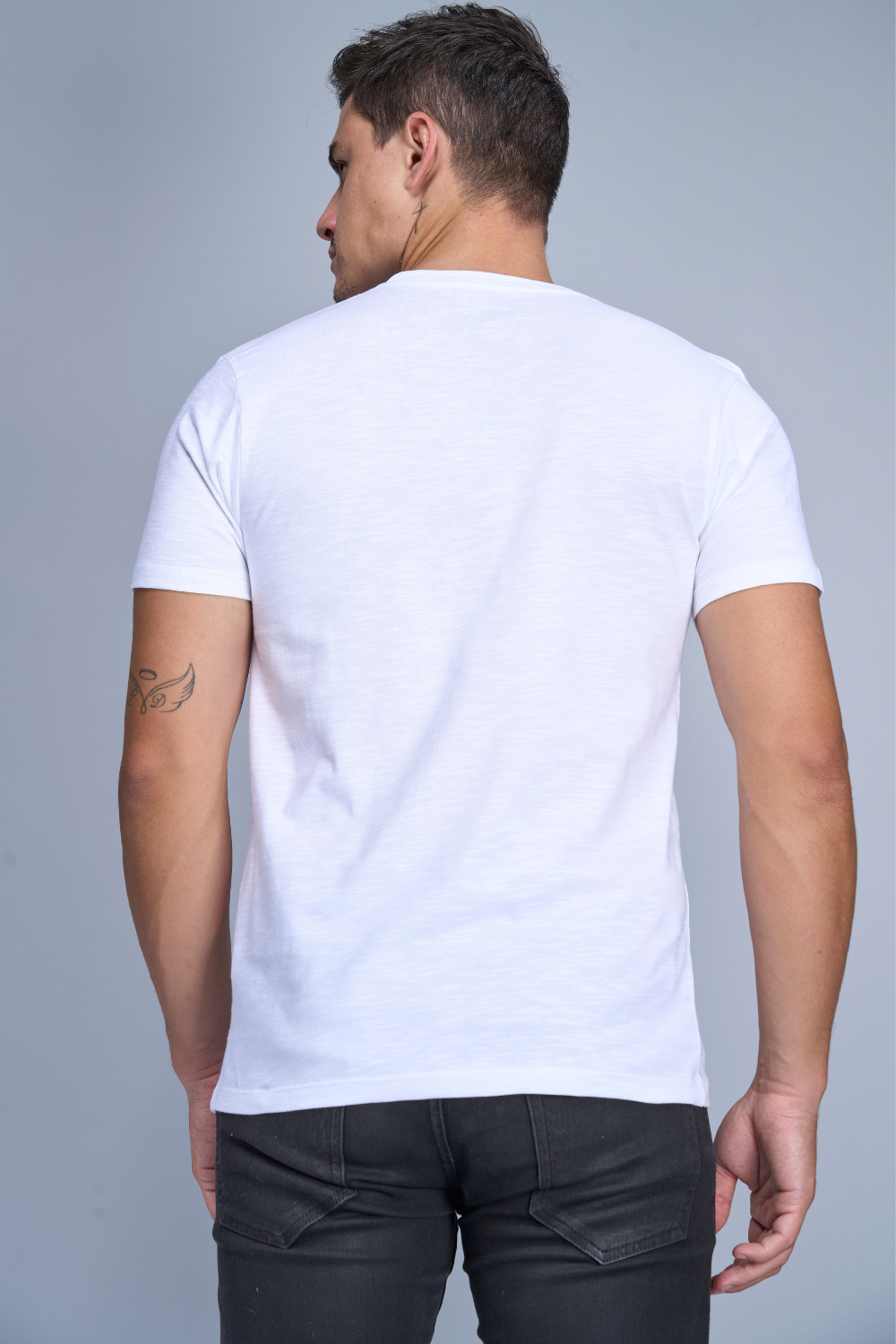 Obsession Solid White T-Shirt T-shirts Maxzone Clothing   