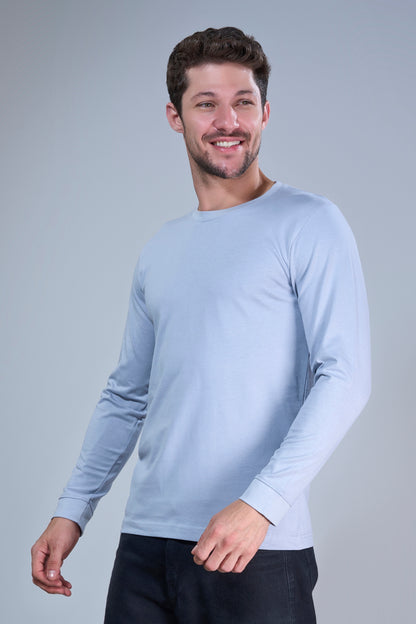 Light Blue Cotton IQ Full Sleeve