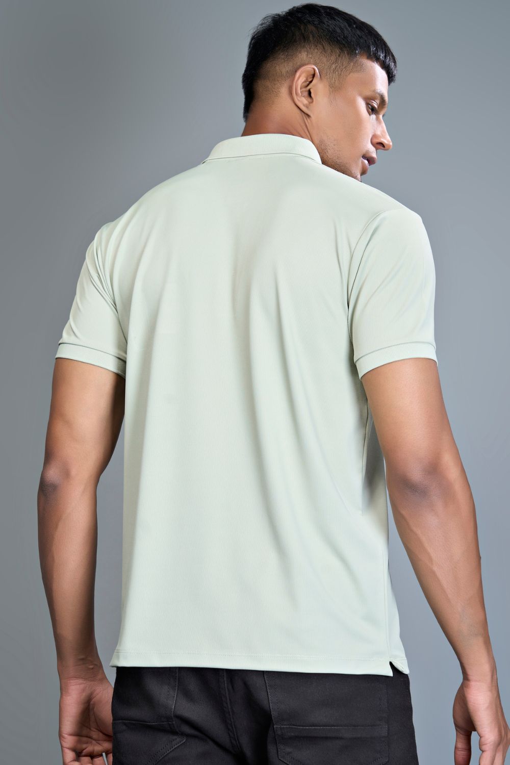 3 Buttons Polo Tshirt - Fern Green  Maxzone Clothing   