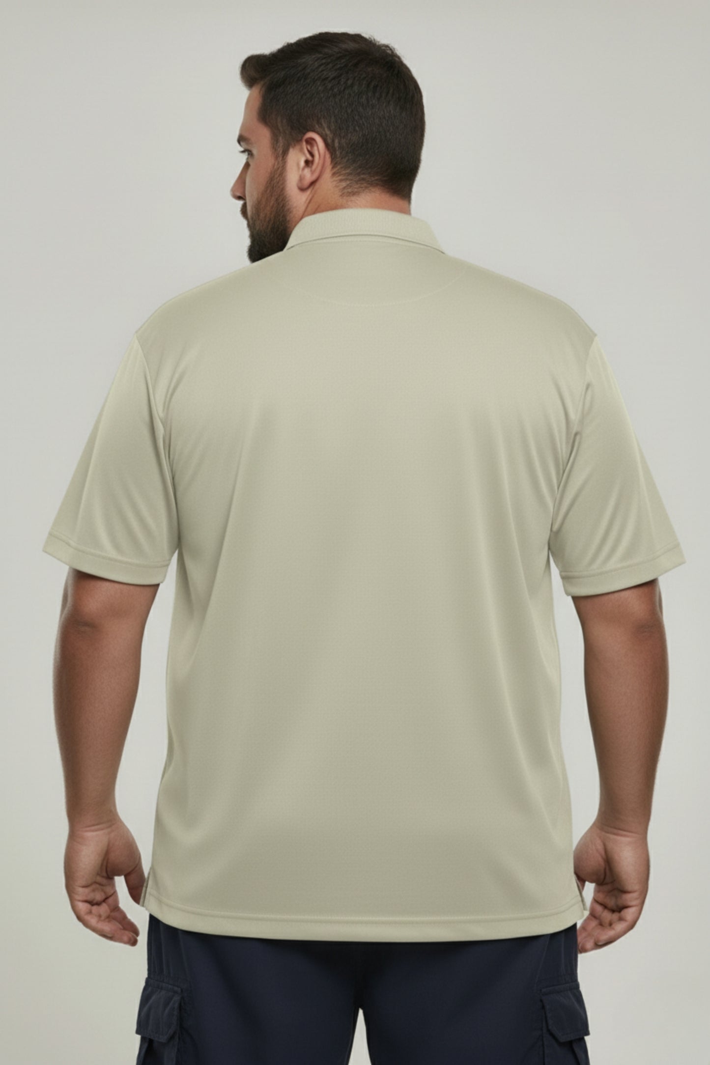 Spring Green - Smart Tech Polo Plus Size