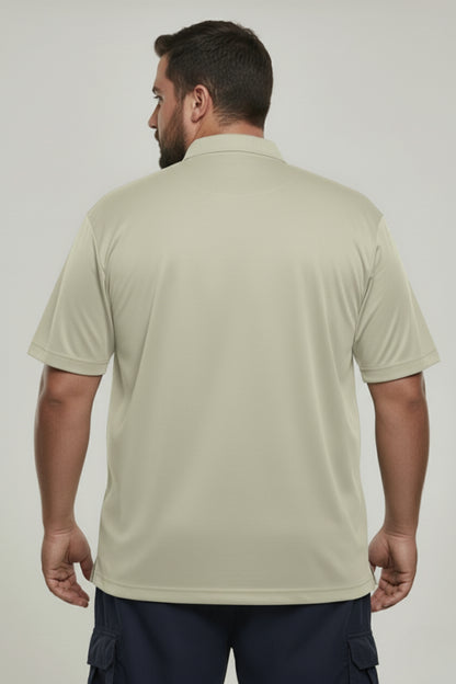 Spring Green - Smart Tech Polo Plus Size