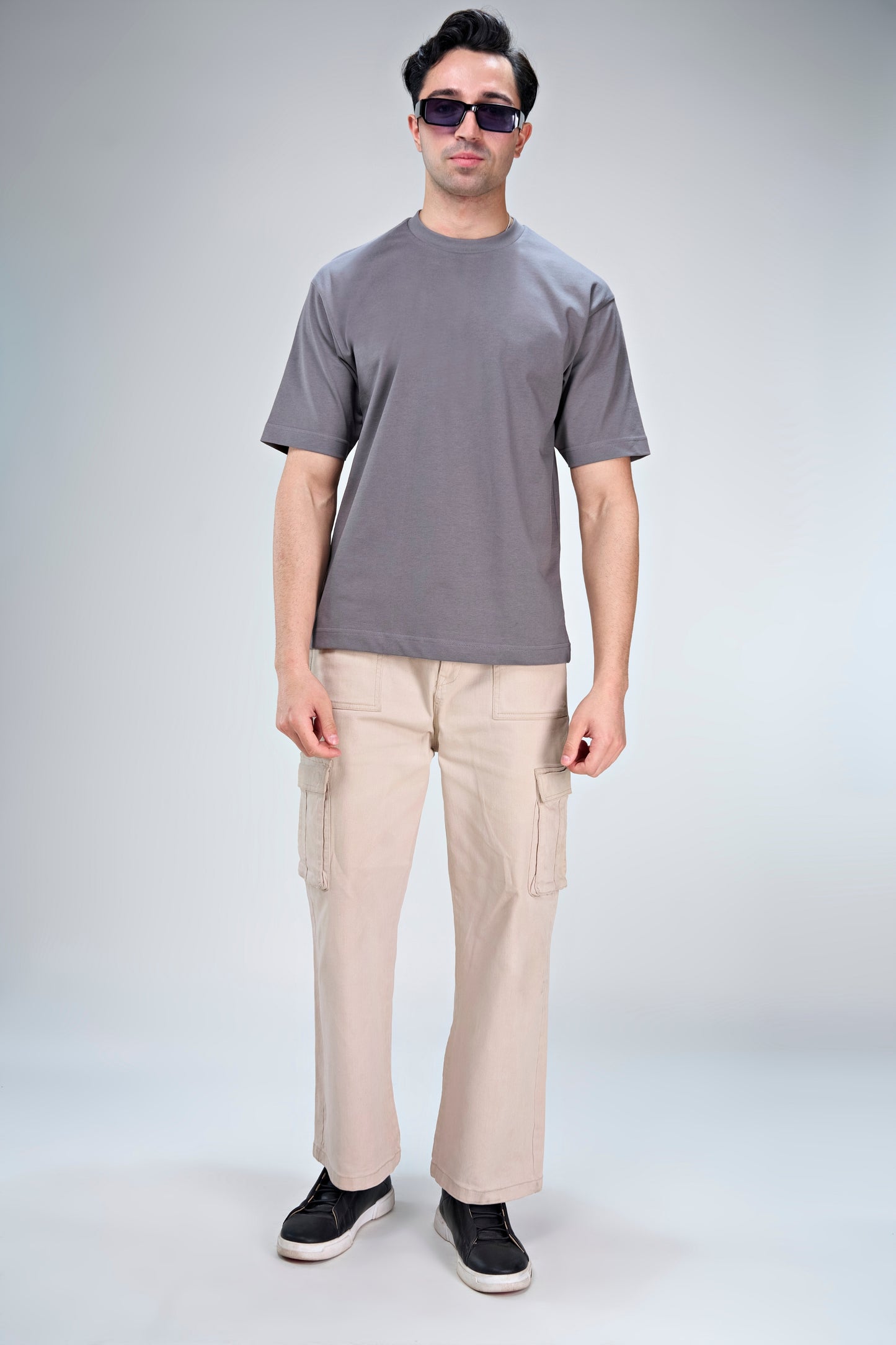 German Grey - 24*7 Oversize T-shirt