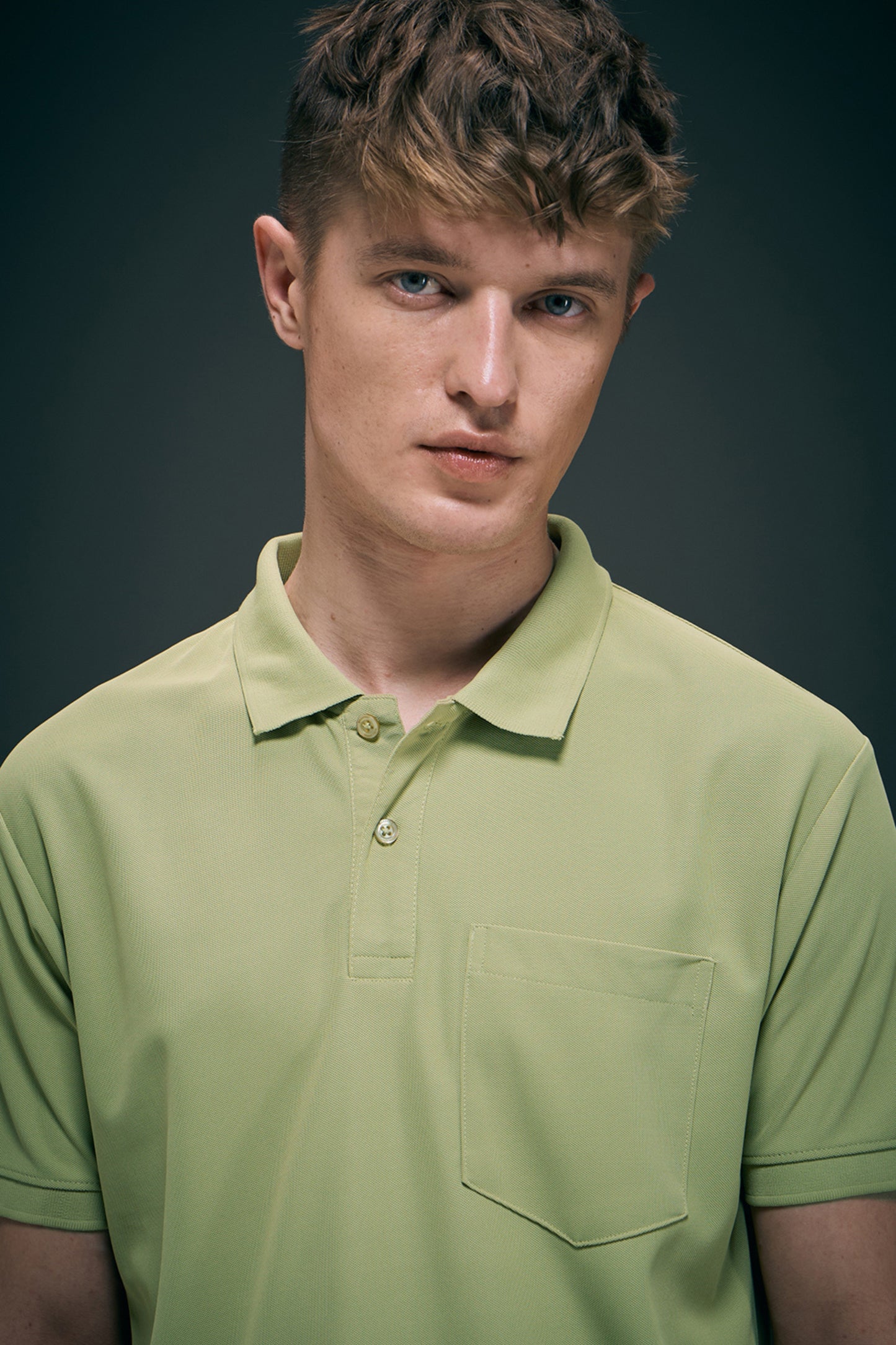 Spring Green - Smart Tech Pocket Polo