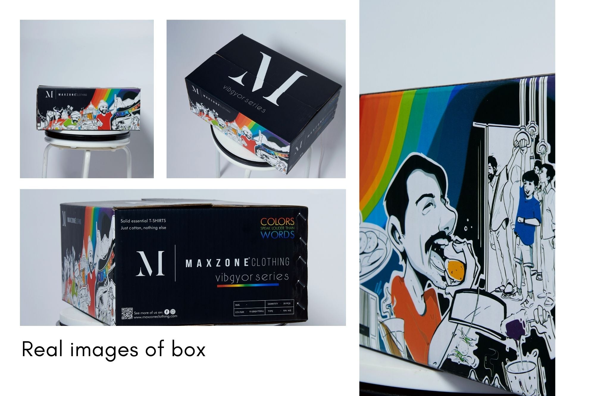 MAXZONE CLOTHING box case study packaging delivery box blog