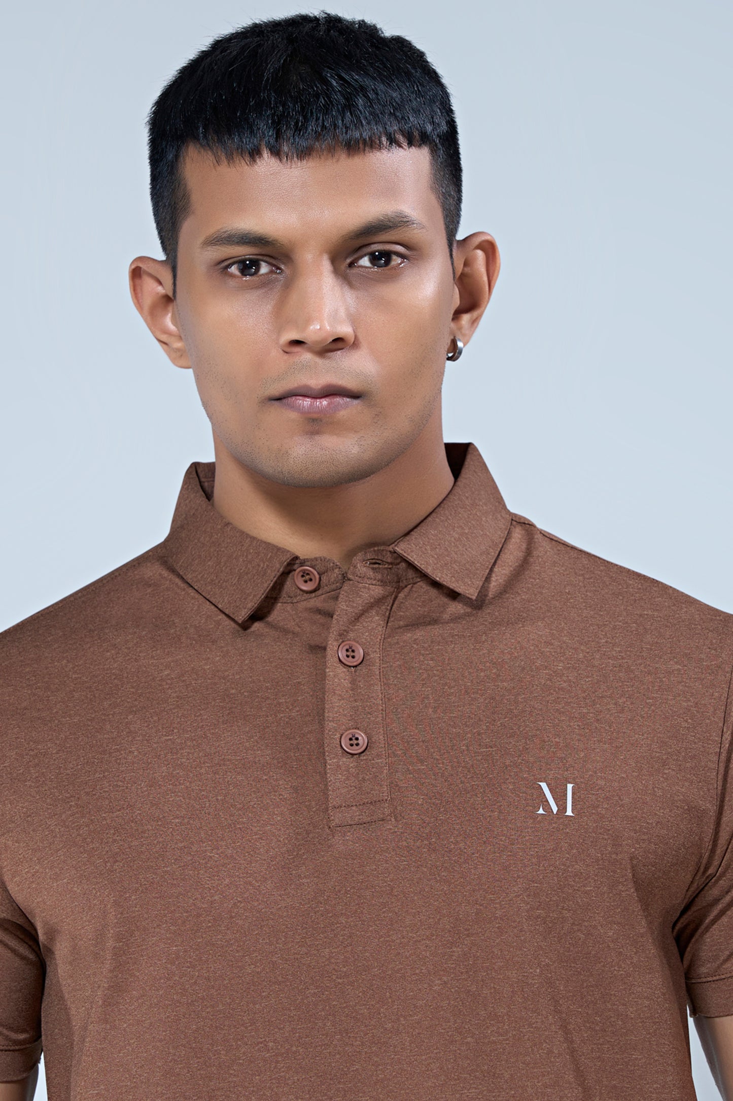Brown Duracool Polo