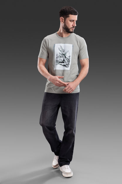 Ash Grey - Grafixstation T-shirt