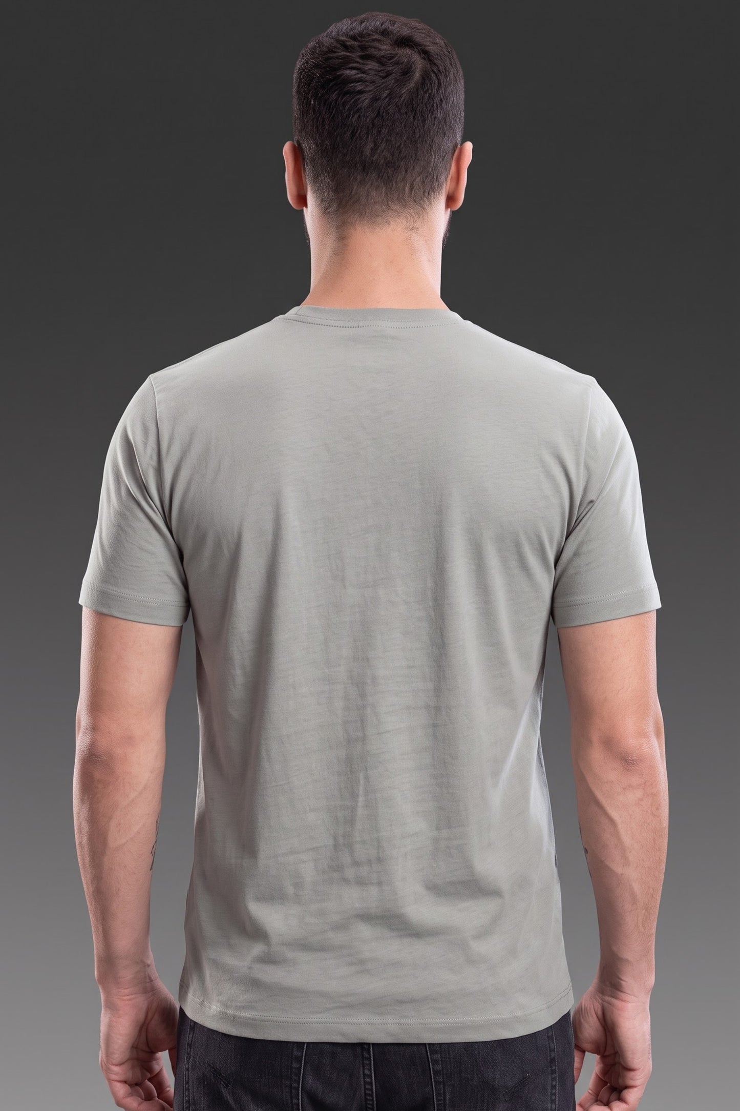 Ash Grey - Grafixstation T-shirt