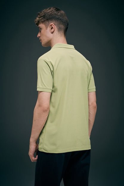 Spring Green - Smart Tech Pocket Polo