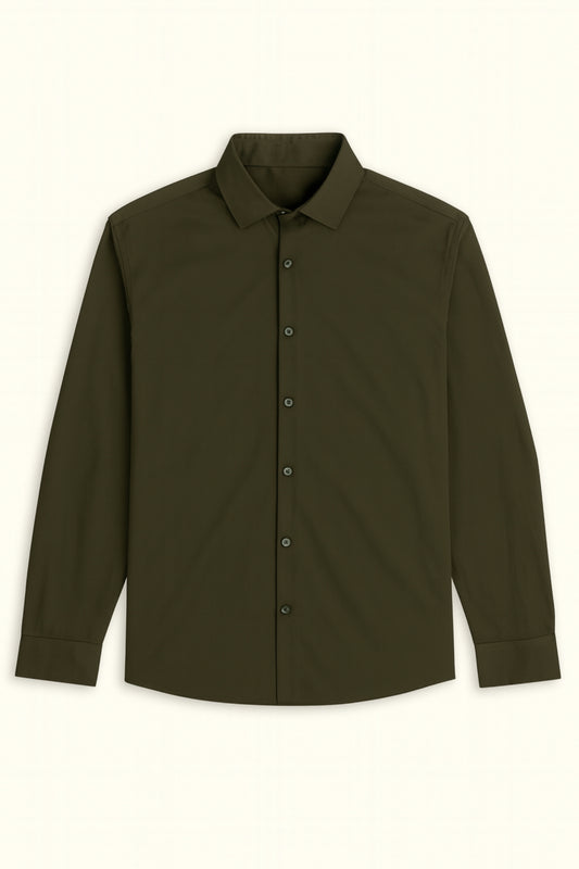 Peacock Green - Stitchless Shirt