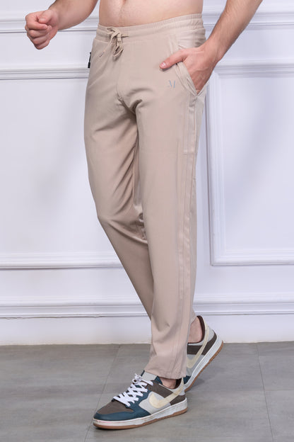 Drawstring Beige 365 Track Pant