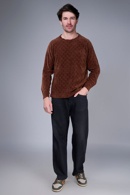 Hot Brown - Velvet Heritage Sweatshirt