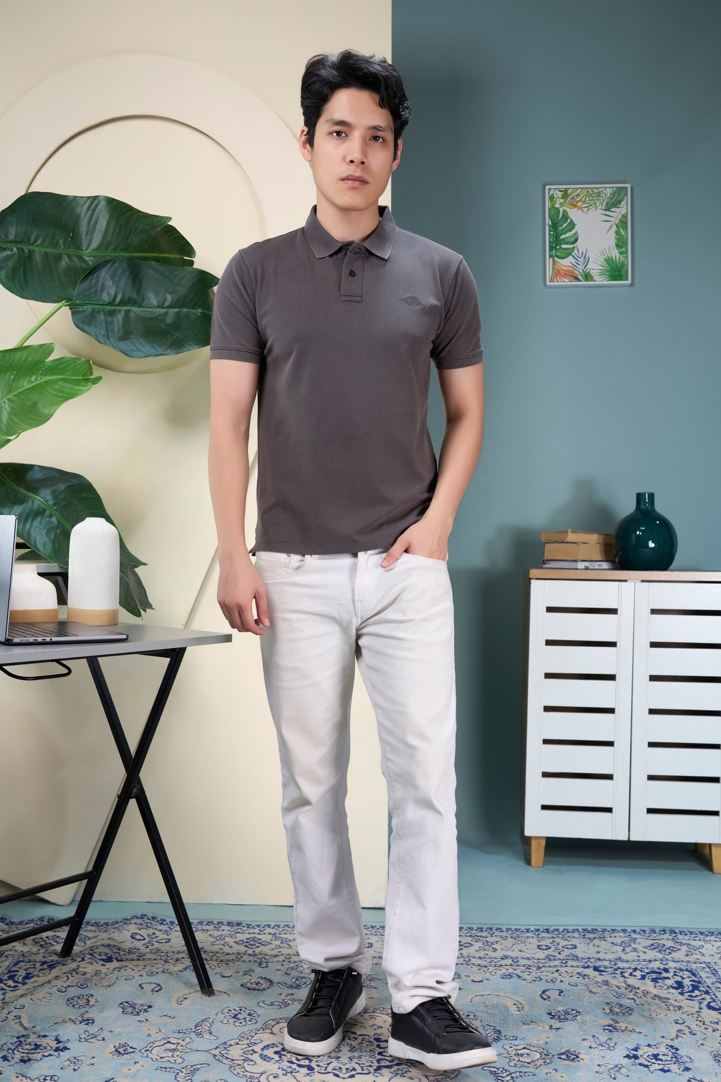 Graphite Grey - Off Grid Polo