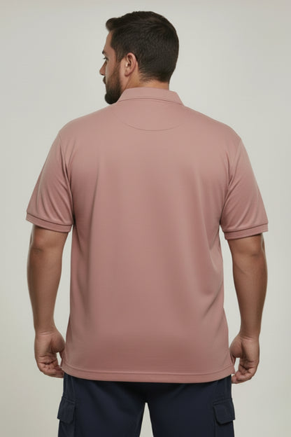 Rich Maroon - Smart Tech Pocket Polo Plus Size
