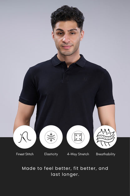 Black - Zyric Polo