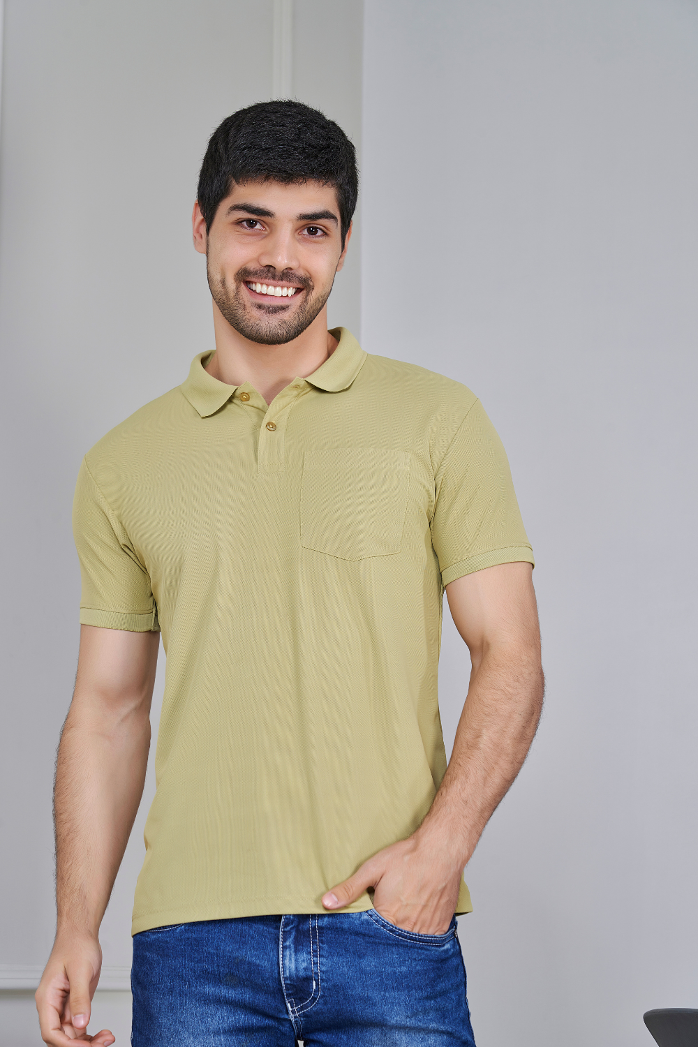 Bright Pocket + Polo Combo T-shirts Maxzone Clothing   