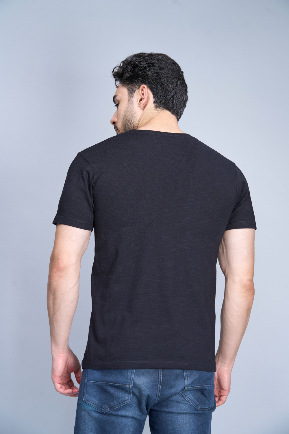 Obsession Solid Black T-Shirt T-shirts Maxzone Clothing   