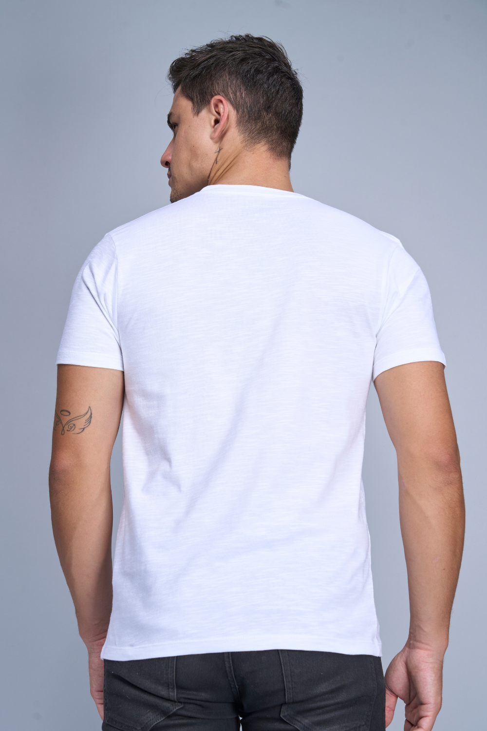 Obsession Solid White T-Shirt T-shirts Maxzone Clothing   