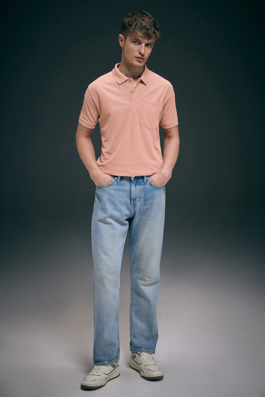 Mauve - Smart Tech Pocket Polo