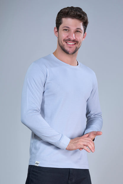 Light Blue Cotton IQ Full Sleeve