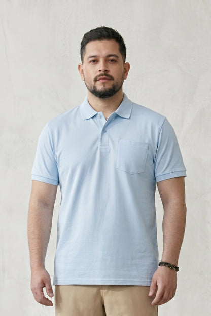 Blue Bell - Zyric Pocket Polo Plus Size