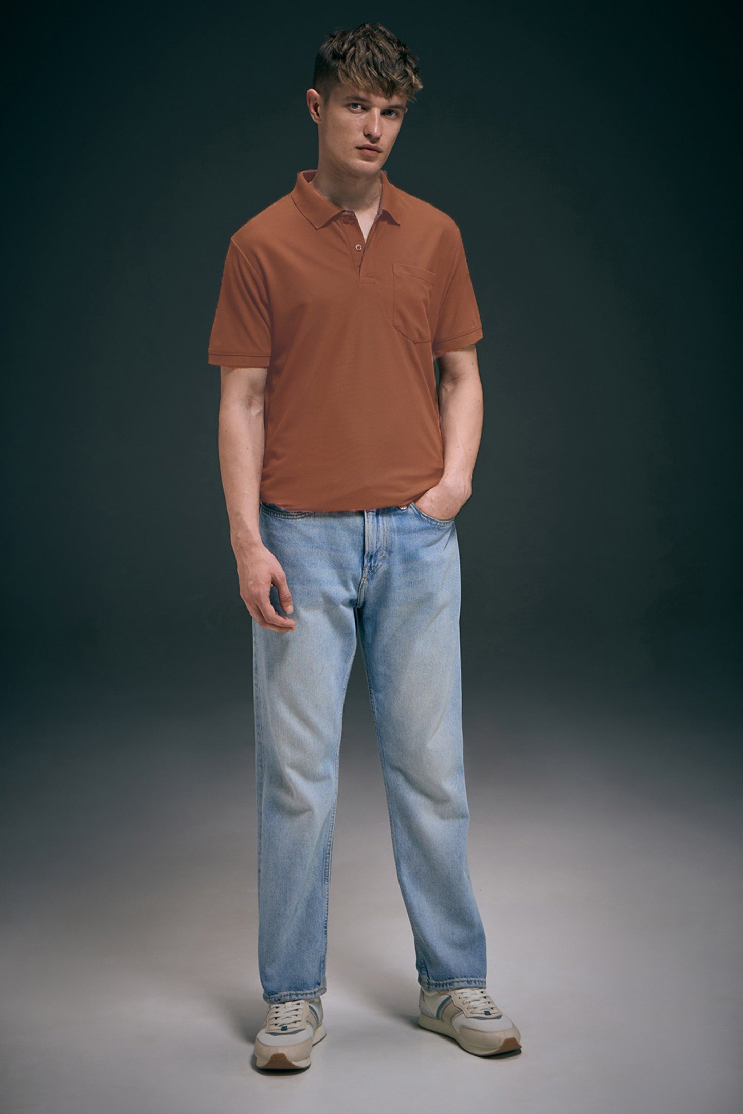 Rust - Smart Tech Pocket Polo