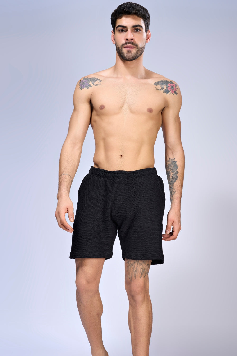 Black - Shorts Shorts Maxzone Clothing   