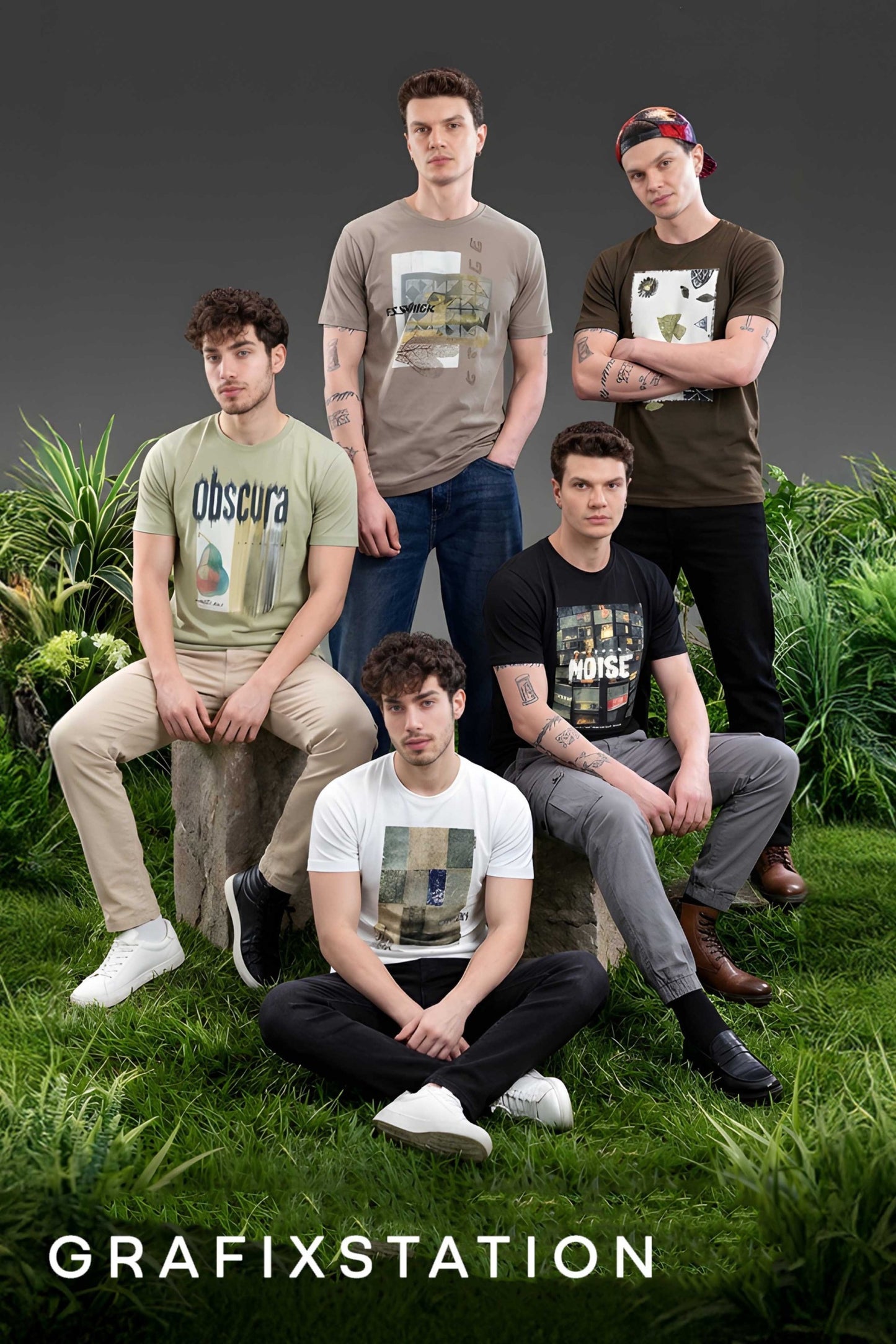 Grafixtation T-shirt Pack of 100