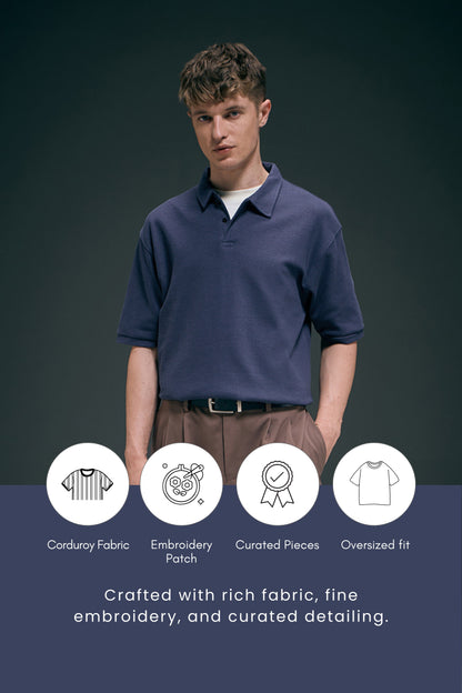 Crafted Polo - Air Blue