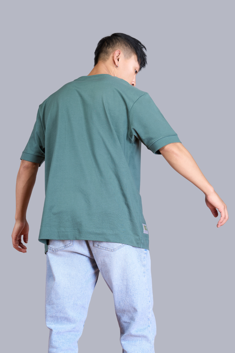 Berry Green - Oversized drop shoulder Oversized Maxzone Clothing   