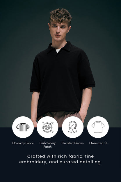 Crafted Polo - Black