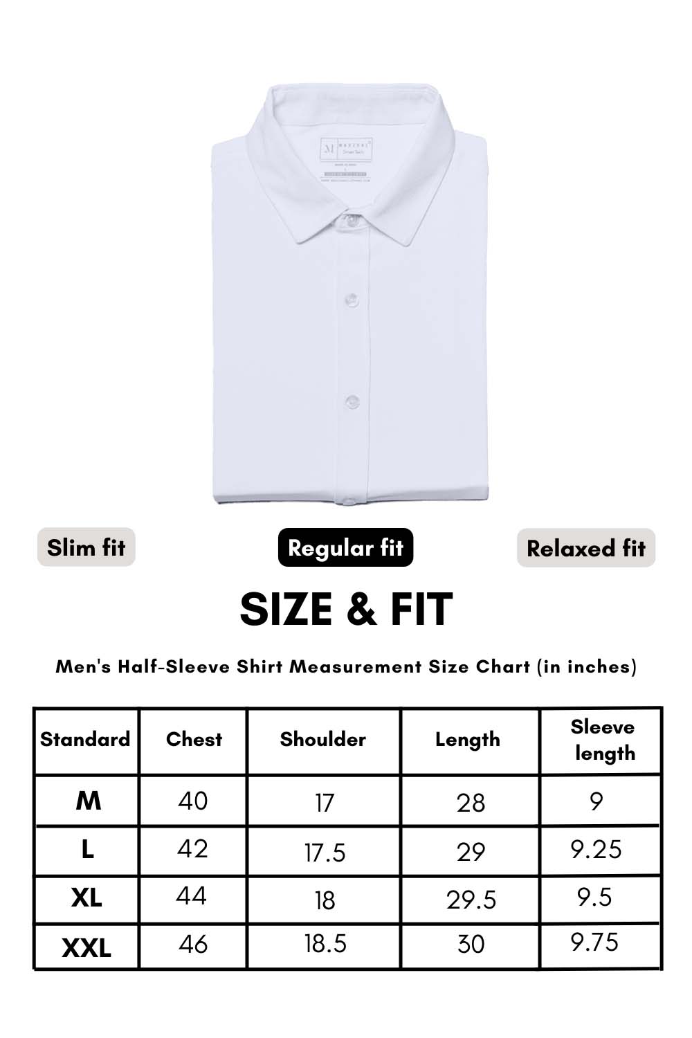 White Smart Tech Shirt Shirts Maxzone Clothing