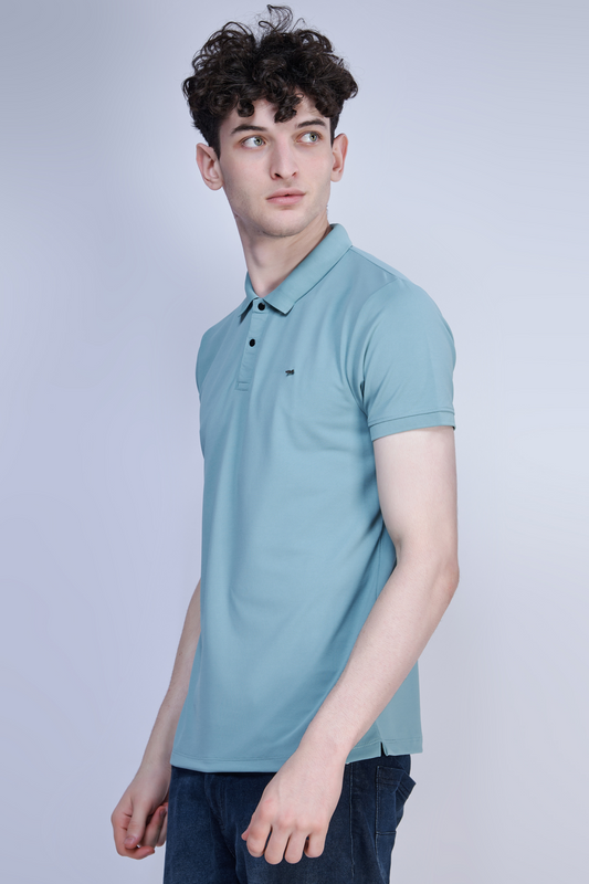 Saffire Crepe Polo T-shirt Polo T-SHIRT Maxzone Clothing   