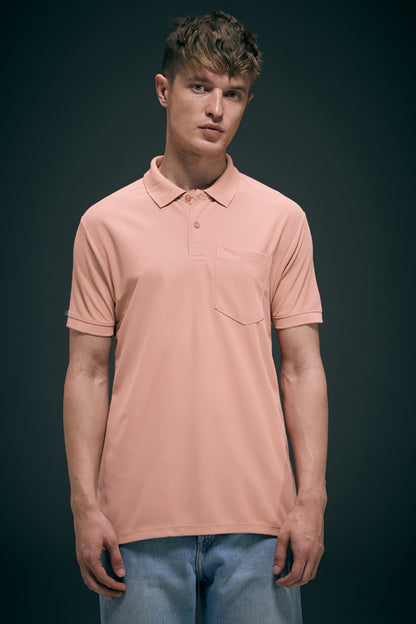 Mauve - Smart Tech Pocket Polo