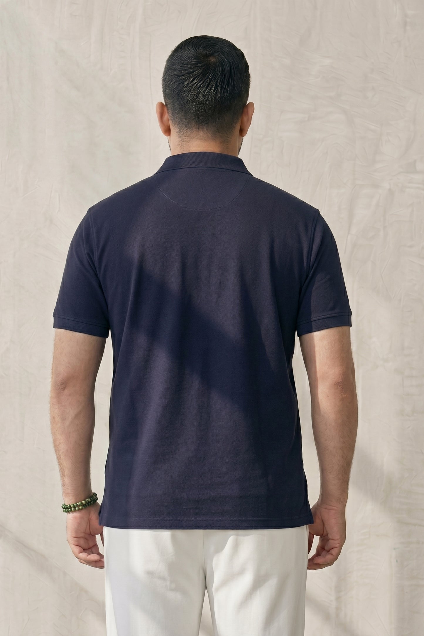 Teal Navy - Zyric Pocket Polo Plus Size