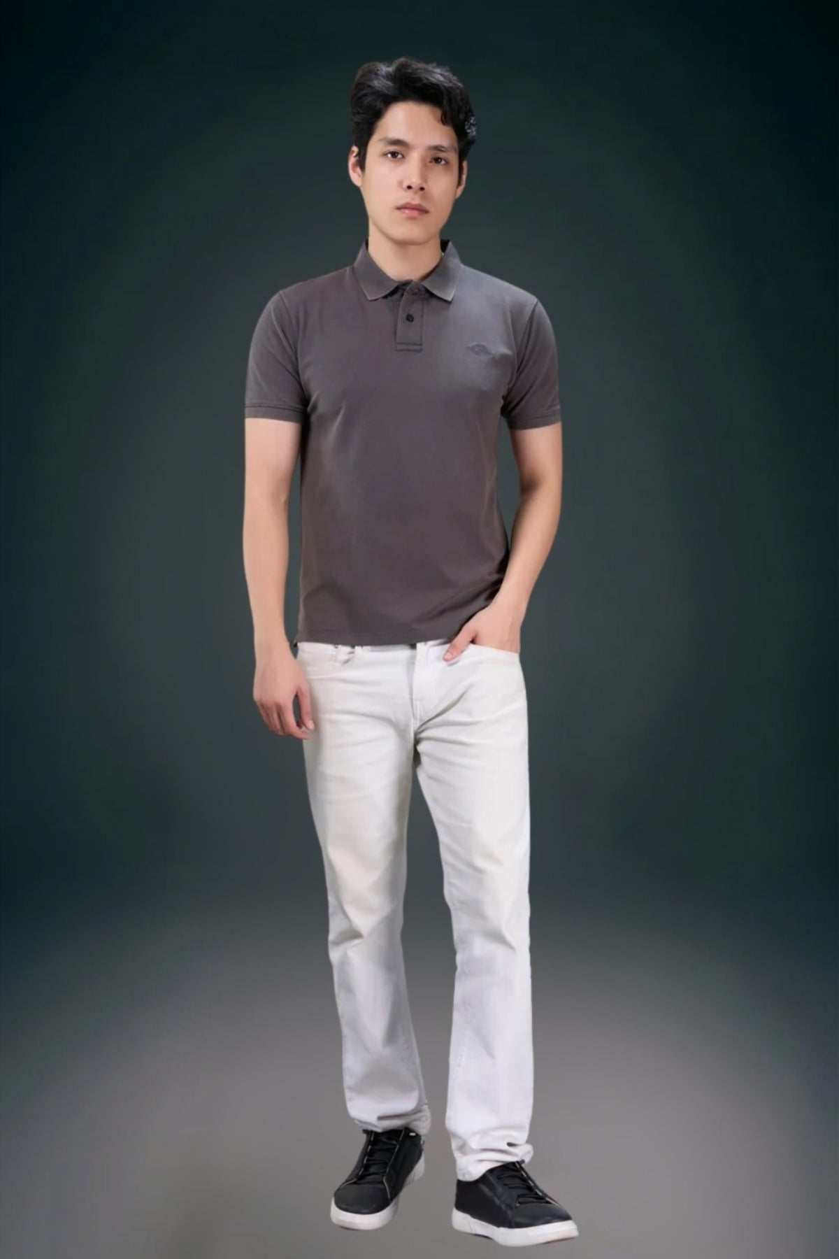 Graphite Grey - Off Grid Polo