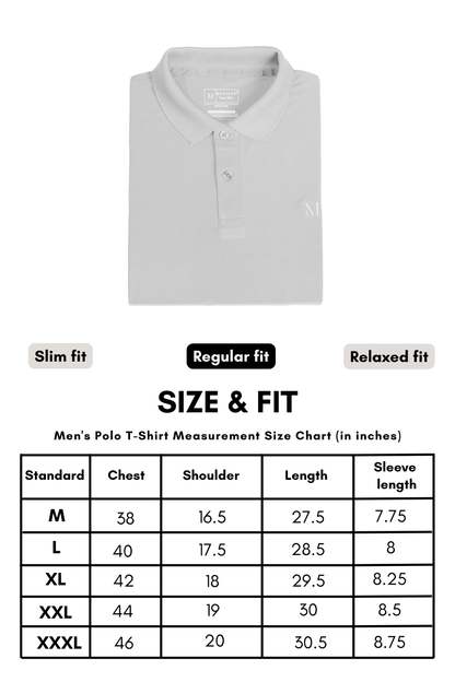 Smart tech polo - Grey Polo T-SHIRT Maxzone Clothing