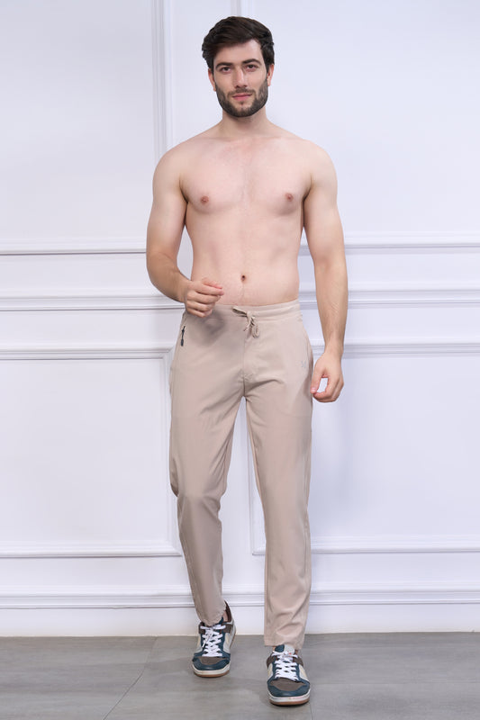Drawstring Beige 365 Track Pant
