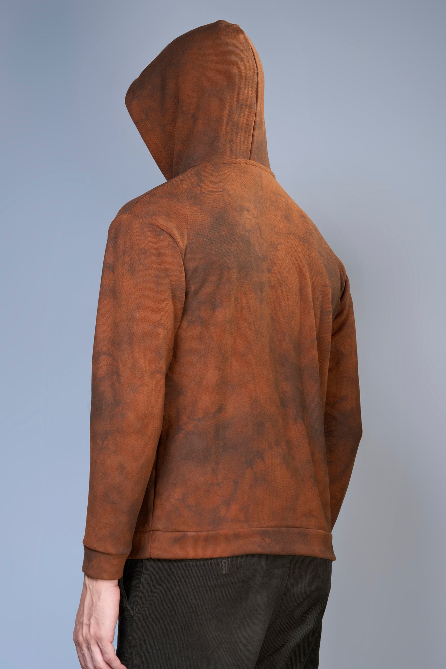 Brown - Smoky Hoodie Maxzone Clothing