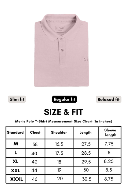 Smart tech polo - Mauve Polo T-SHIRT Maxzone Clothing