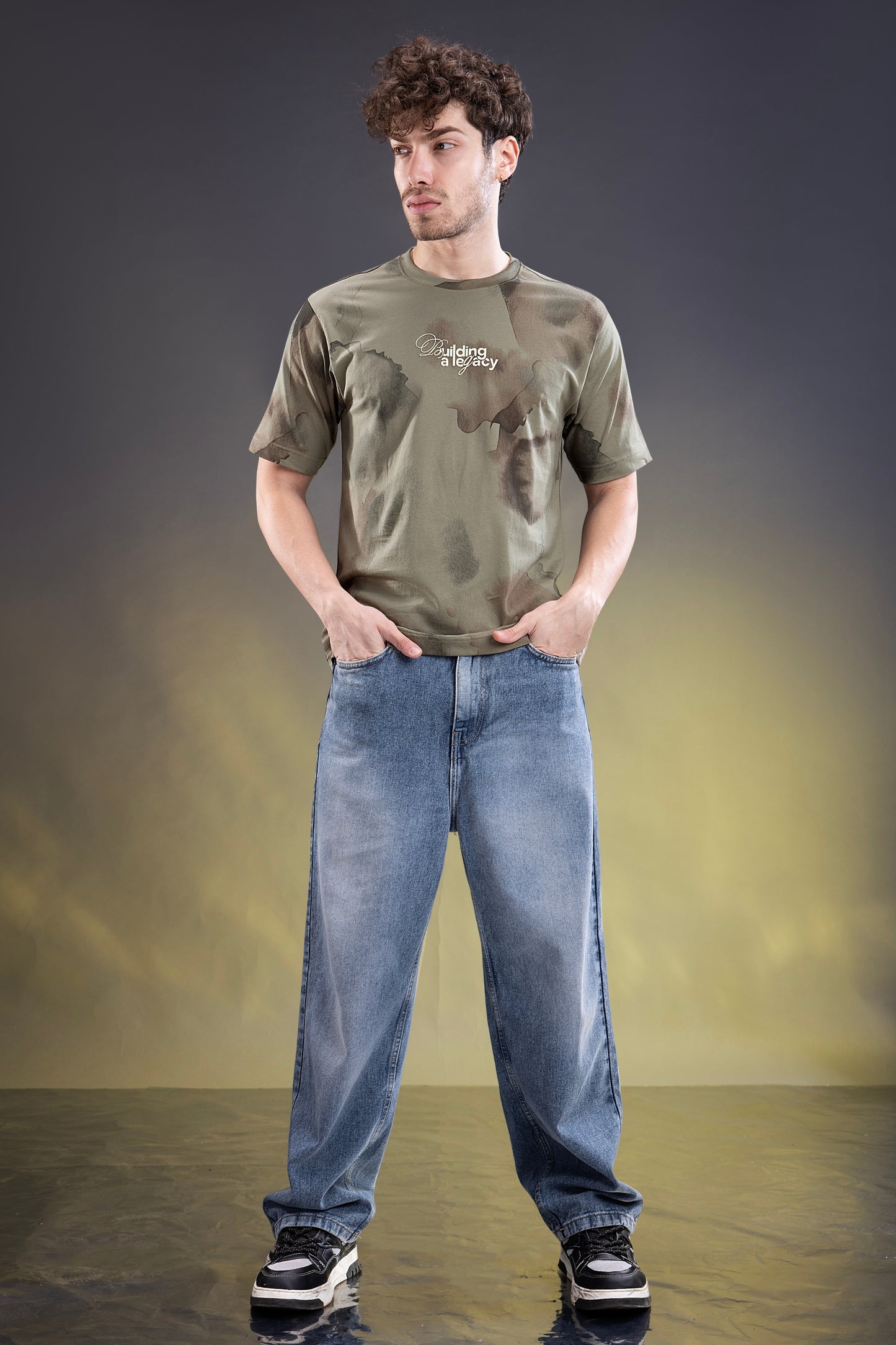Stone - Hustle Oversize T-shirt