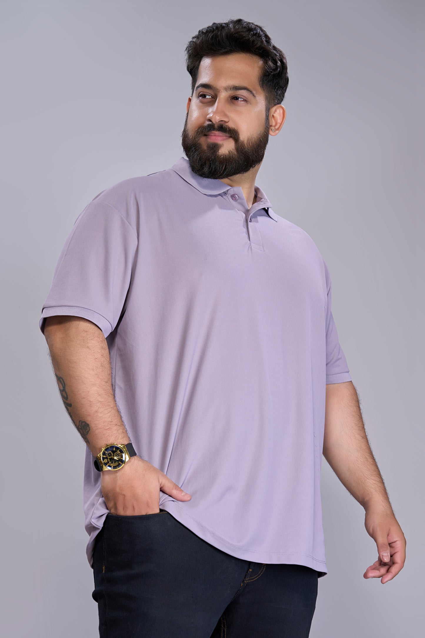 Cosmic Sky - Smart Tech Polo Plus Size