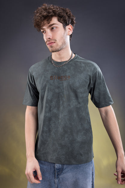 Charcoal - Hustle Oversize T-shirt
